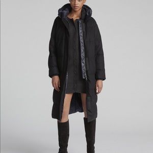 Rag and Bone NWT Jenset puffer down coat xs black
